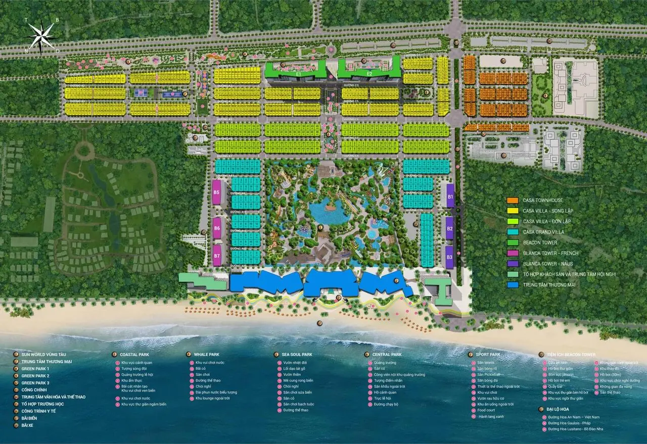 Mặt bằng Blanca City