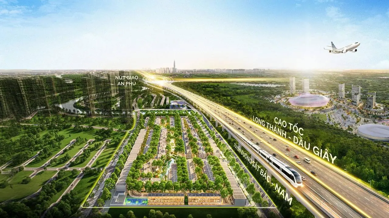 Bản đồ vị trí Senturia An Phú