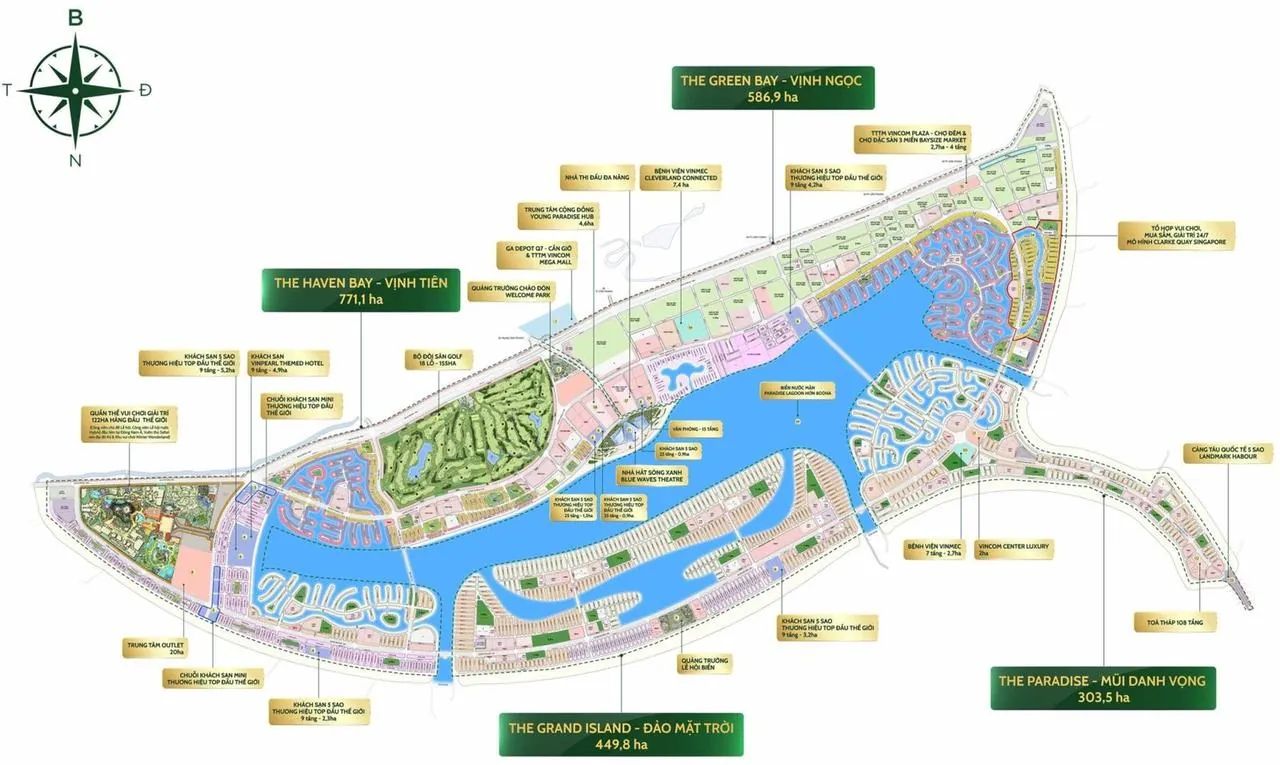 Mặt bằng Vinhomes Green Paradise