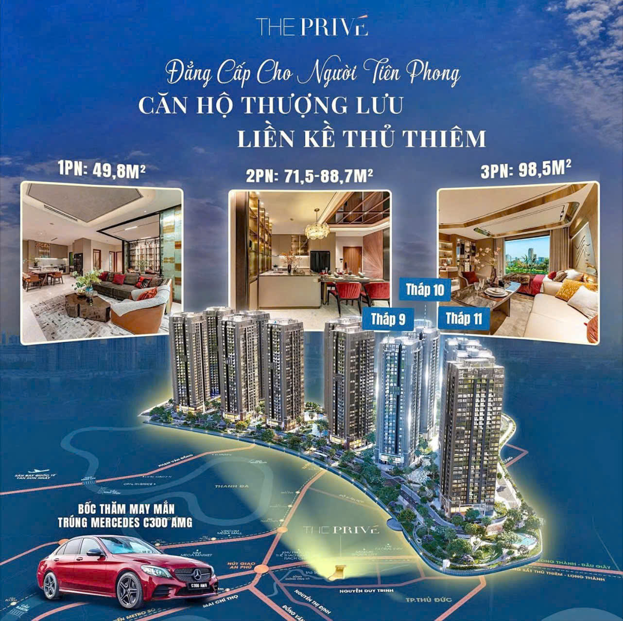 Top dự án căn hộ cao cấp TP.HCM 2026: bảng so sánh theo khu vực